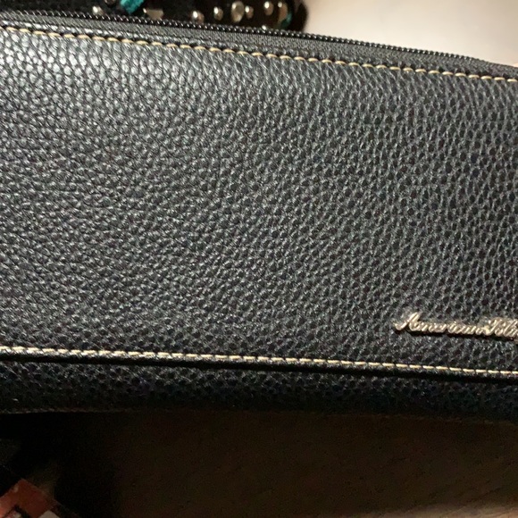 - Montana West Black Diamond Handbag and Wallet Set - Picture 15 of 16